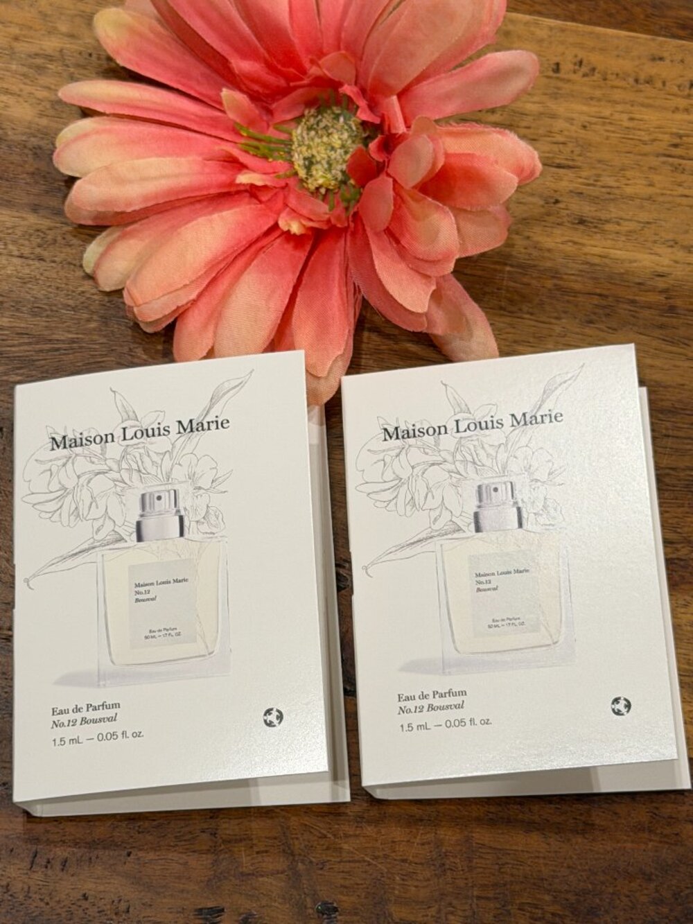 🎁5 For $25 New! Maison Louis Marie No 12 Sample Spray Card 1.5 ml 2X